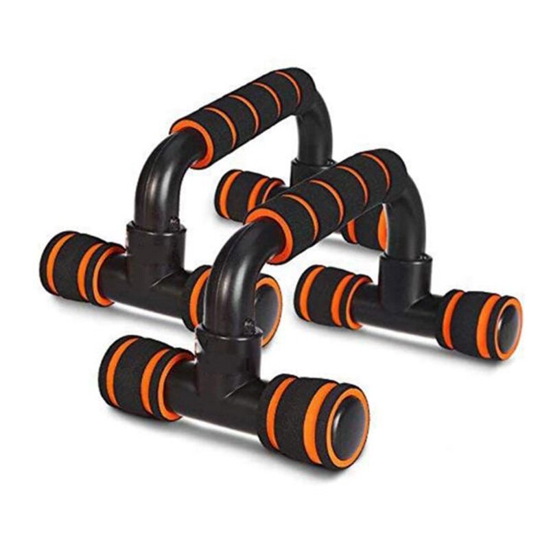 -Portable Non-Slip Handle Support, Fitness Equipment I-Shaped Push-Up Support Arm Abinal Muscle Training Device: Default Title