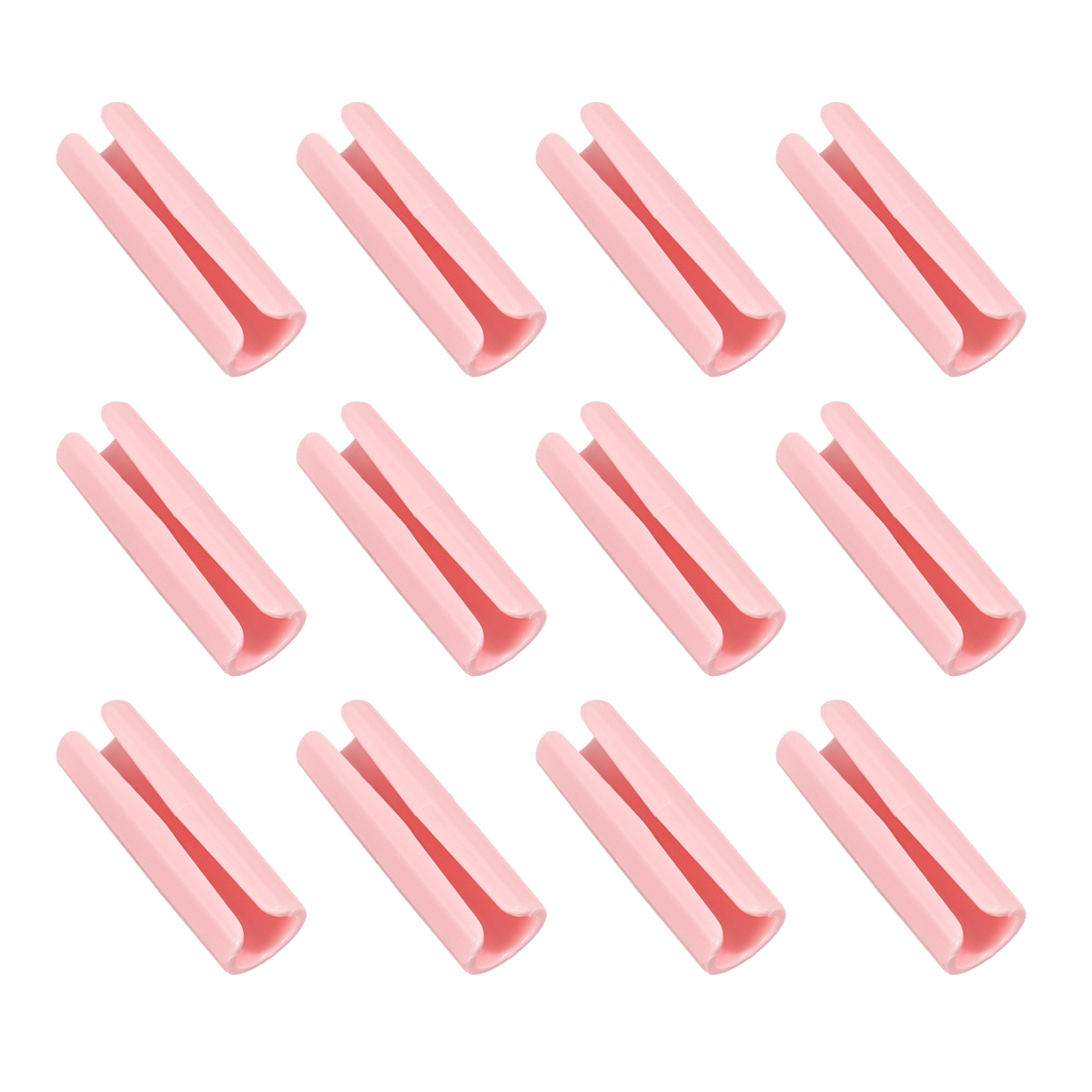 12 Stuks Laken Clips Plastic Antislip Klem Quilt Bed Cover Grijpers Fasteners Matras Houder Voor Lakens Thuis Kleding peg: Pink