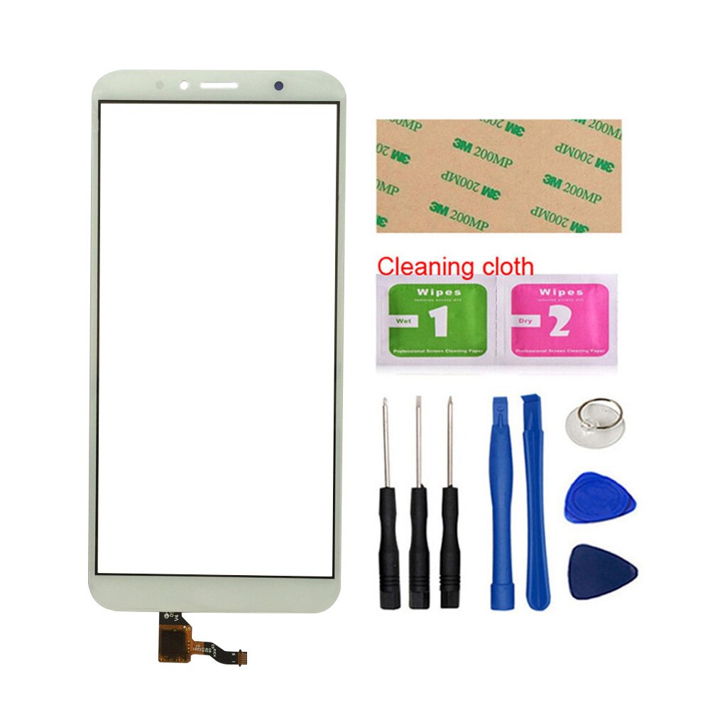 Kosketusnäyttö huawei honor 7a pro aum -l29 digitoija paneelianturi 3m liimapyyhkeitä touch