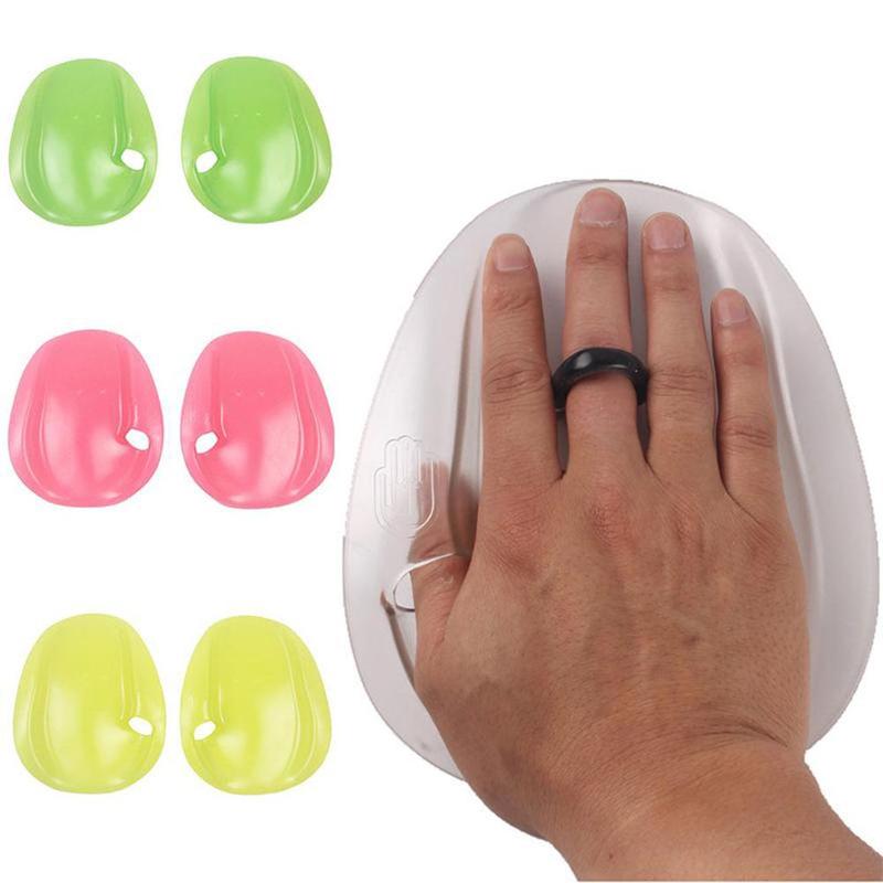 Rękawice do pływania dla dorosłych młodzieży przezroczyste ręczne pomocnicze rękawice pomocnicze sprzęt treningowy wiosła pływanie X0B9