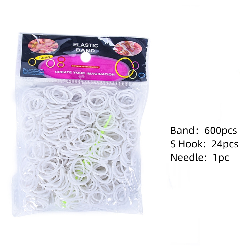 500 Stuks S Clips Rubberen Band Slot Haak Voor Charme Weefgetouw Gummies Elastische Armband Fills Kit Sieraden Maken Benodigdheden Accessoires: MULTI