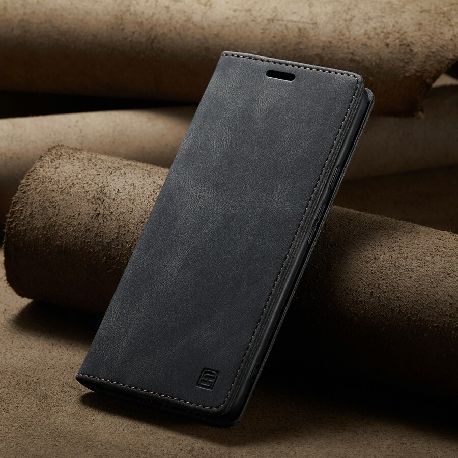 Wallet Magnetic Flip Leather Case For Google Pixel 6 Google Pixel 6 Pro Anti-theft Brush Google Pixel 6 Pro Anti Phone Case: Google Pixel 6 / Black