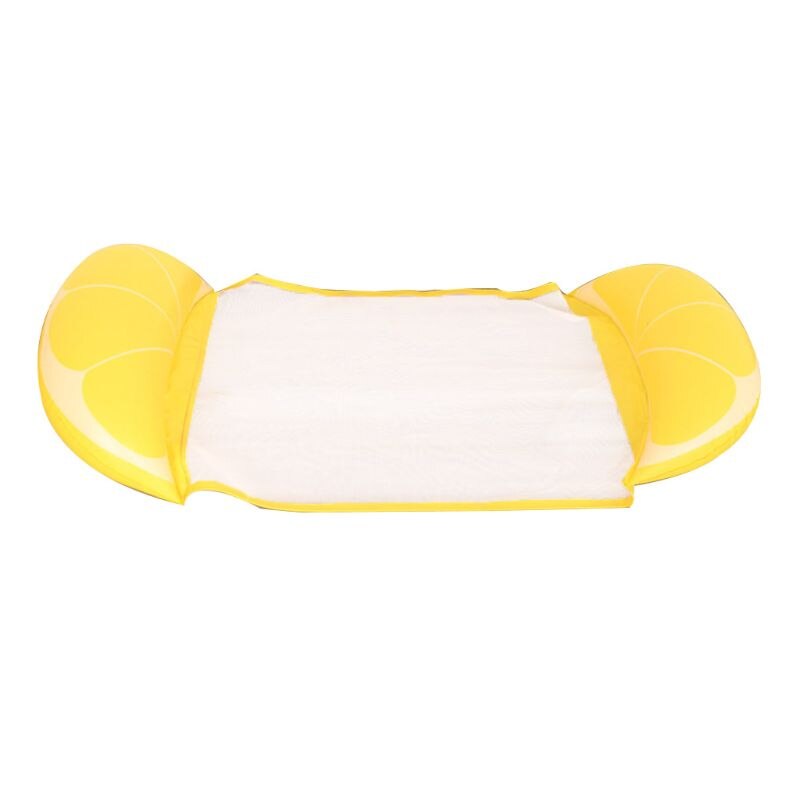 Flotador inflable de malla para piscina, hamaca de fruta, multiusos, salón de piscina