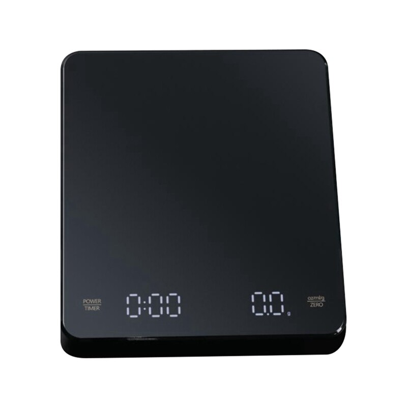 Kitchen Scale Precision Electronic Scale With Timer LED Digital Scale Smart Coffee Scale Household Food Scale 3KG/0.1G: Default Title