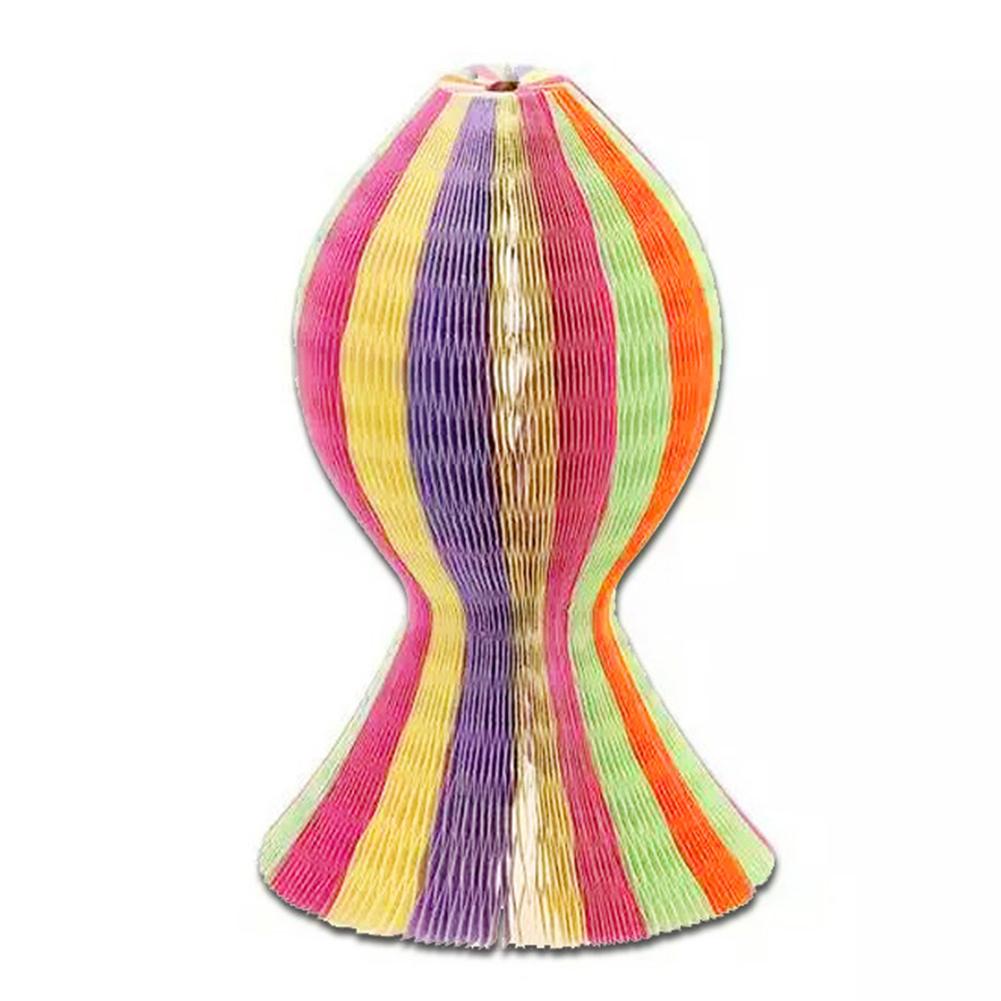 Thicker Summer Hats Magic Vase Paper Hats Handmade Folding Hat For Party Decorations Funny Paper Caps Travel Sun Hats