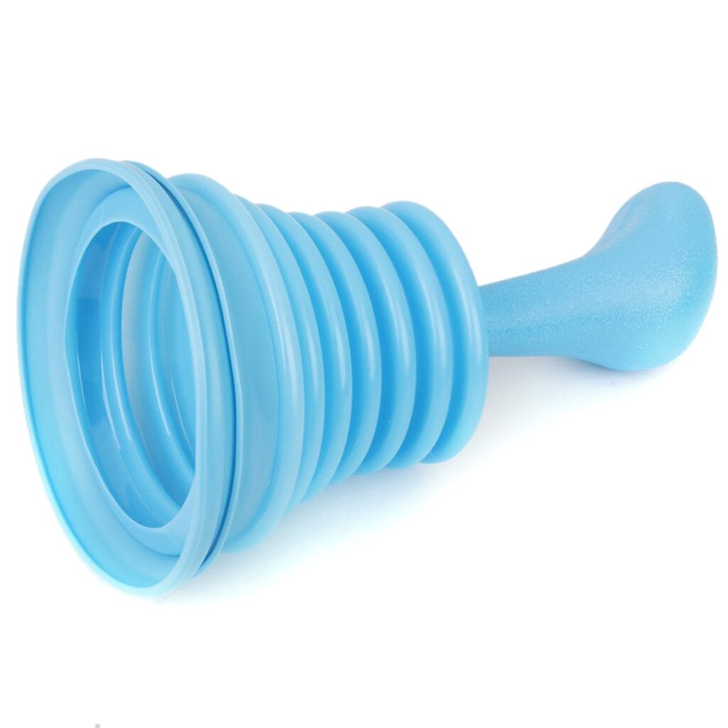 Toiletontstopper keukenafvoer ontstopper reiniger blauw