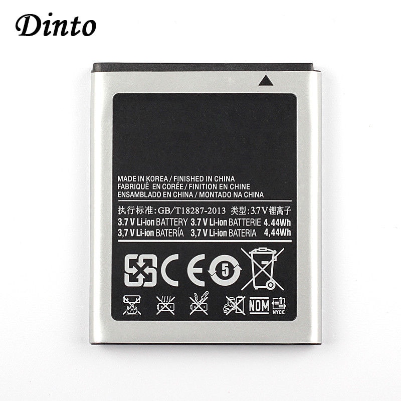 Dinto EB494353VU EB494353VA 1200mAh Replacement Battery Phone Batteries for Samsung GT-S5570 S5578 I559 I339