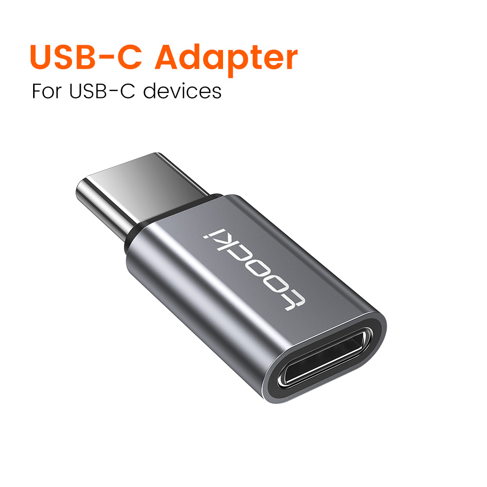 Toocki USB2.0 Adapter typu C do IP OTG złącze adaptera dla iPhone 14 13 12 Pro Max złącze USB do transmisji danych: Default Title