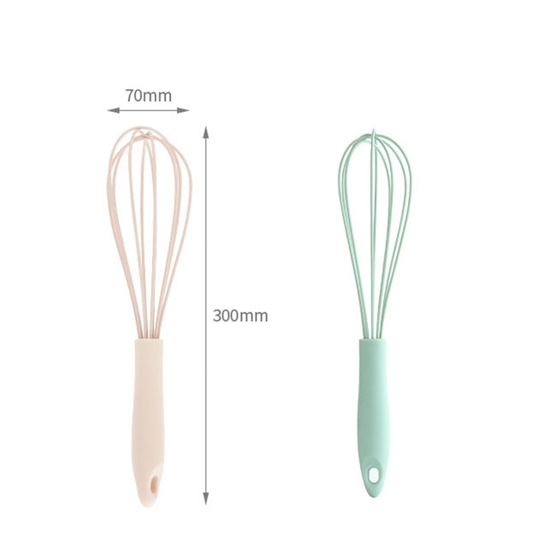 Rosa batidor de acero inoxidable batidor manual mezclador batidora de leche y huevos beber batidor para café mezclador batidor de huevo espuma agitador de cocina para hornear a