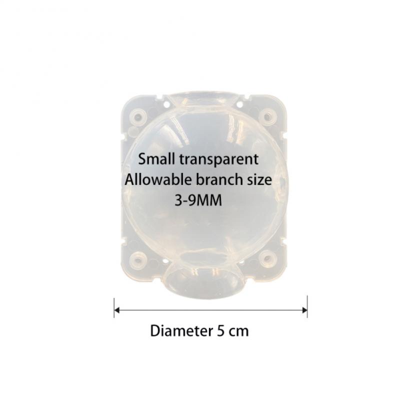 Sprzęt robić ukorzeniania roślin wysokociśnieniowa propagacja roślin piłka owocowa drzewo rosnące pudełko skrzynia hodowlana robić ogrodowego pudełka przeszczepu drzewko: 13-przezroczysty S
