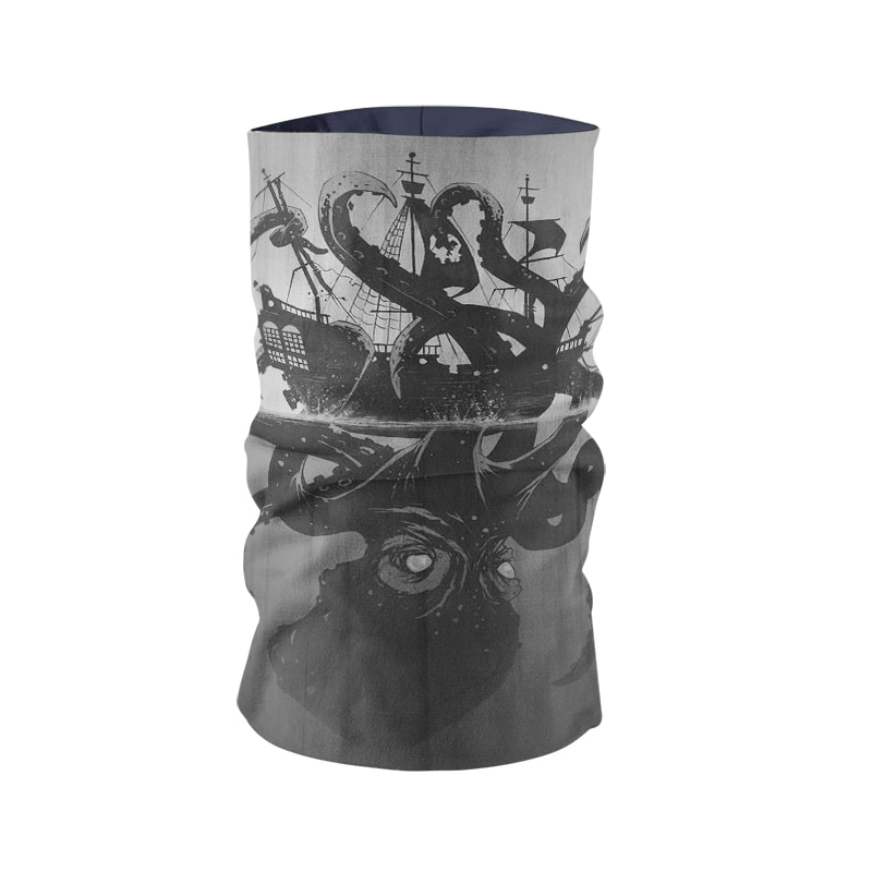 Funny Oil Painting Rendering Art Patterns Unisex Headscarf Hip Hop Sports Cycing Dust-proof Mask Headdress Microfiber Bandana