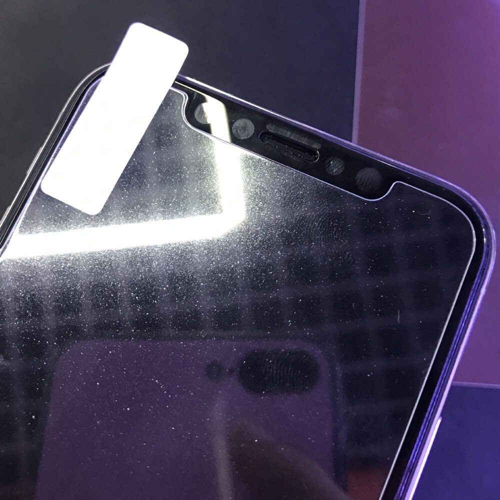 Protecteur d'écran pour iPhone, Film en verre trempé à paillettes de diamant 9H pour modèles 13 12 11 Pro MAX X XR XS Max 6 7 8Plus