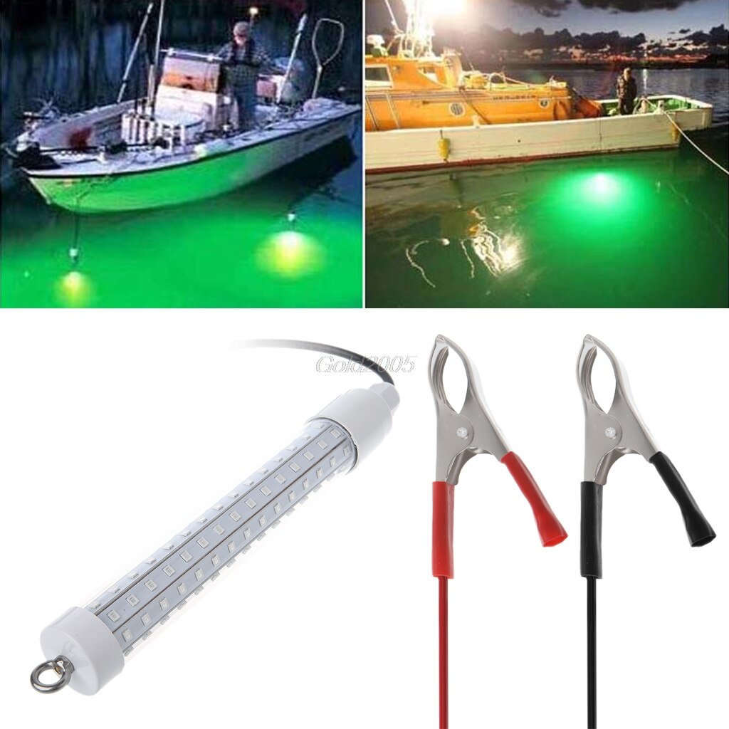 12V Onderwater Vissen Licht Led Nachtlampje Boot Lamp Aas Lokken Trekt Vis July1 Rental &amp;