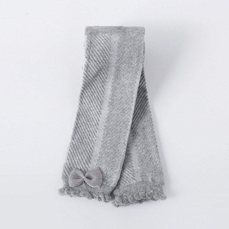 Mallas de malla blancas para bebé, pantalones ajustados de color rosa sólido para niña, pantalones de punto para niño pequeño, ropa transpirable de 0 a 4T, novedad de 2022: 4 / 1-2years