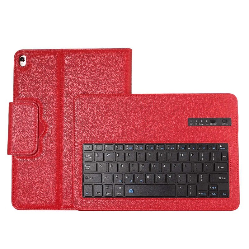 Keyboard Case for Apple iPad Air 10.5 Air 3 iPad Pro 10.5 A1701 A2152 Bluetooth Keyboard Case Cover Funda Pencil Slot: Red