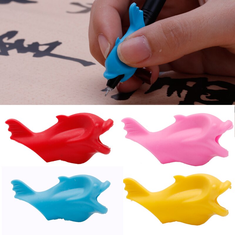 10 Uds. De Portalápices para niños, herramienta de corrección de postura, pluma de sujeción para escritura, B2QF