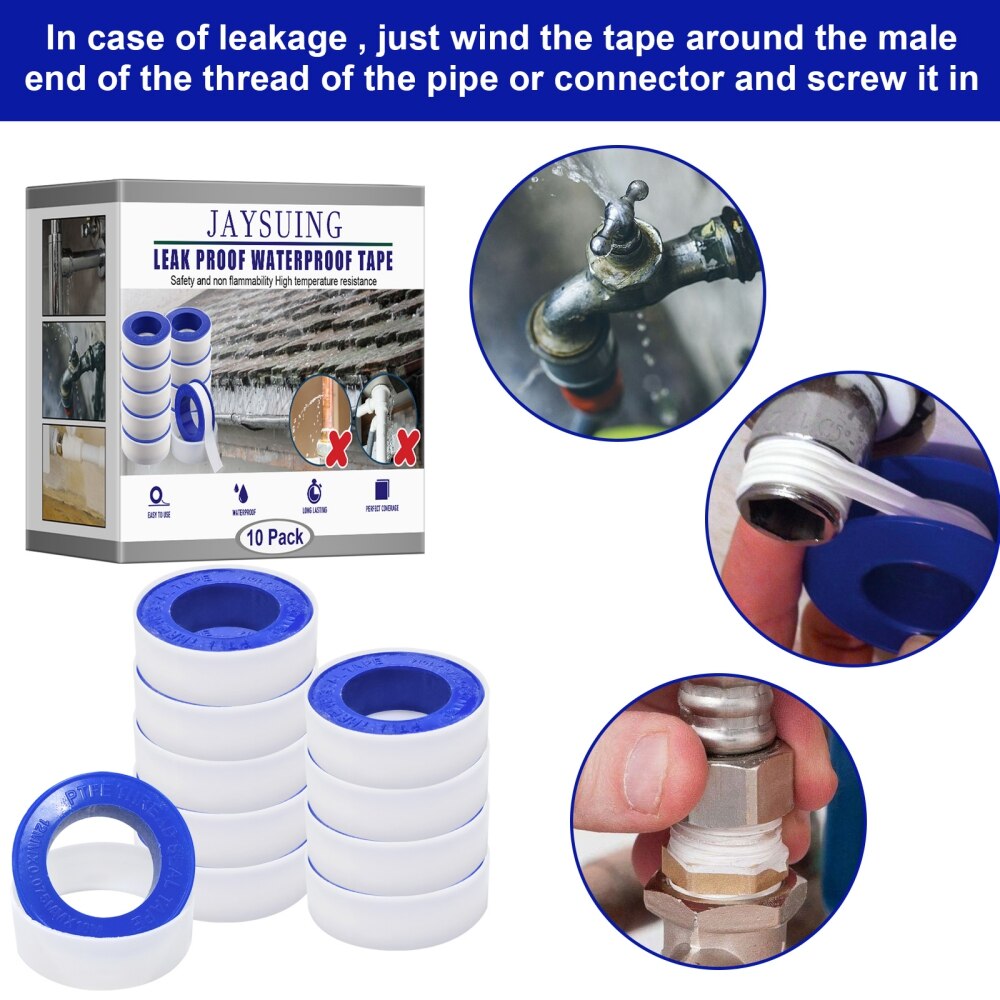 Waterproof Tape Patch Sealing Repair Leak Proof Adhesive Sticker for Bathroom Kitchen Outdoor Valve Faucet Repairing Garden Tool