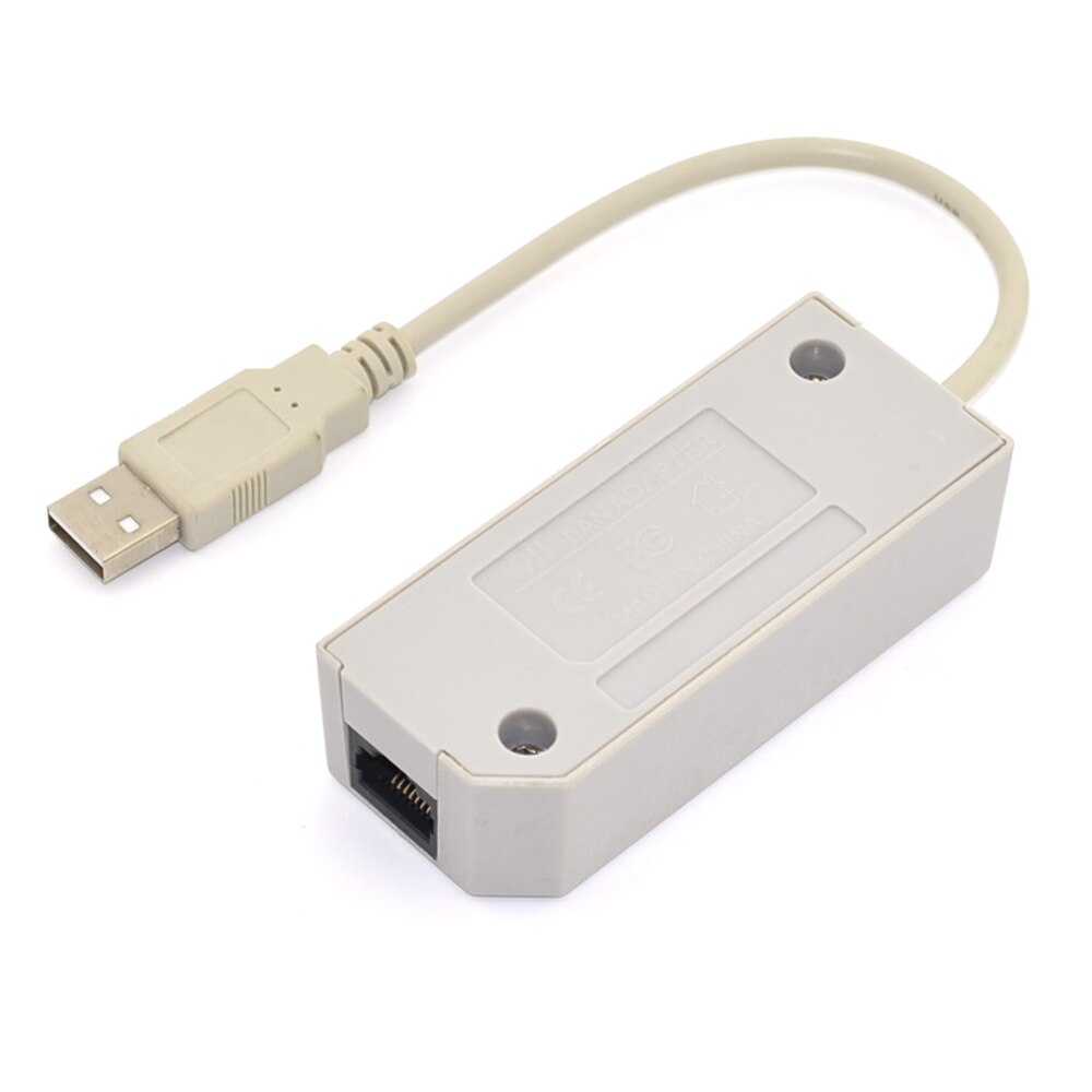 USB LAN Network Adapter voor Wii