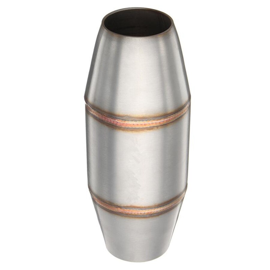 Universal Motorcycle Stainless Exhaust Pipe Muffler Expansion Chamber Bike