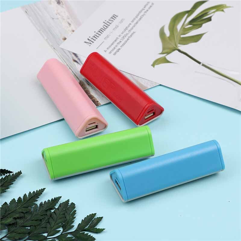 5000 mah power bank 18650 diy kit batteriladdare powerbank box 18650 fall mobil usb laddare för telefon power bank (inget batteri)