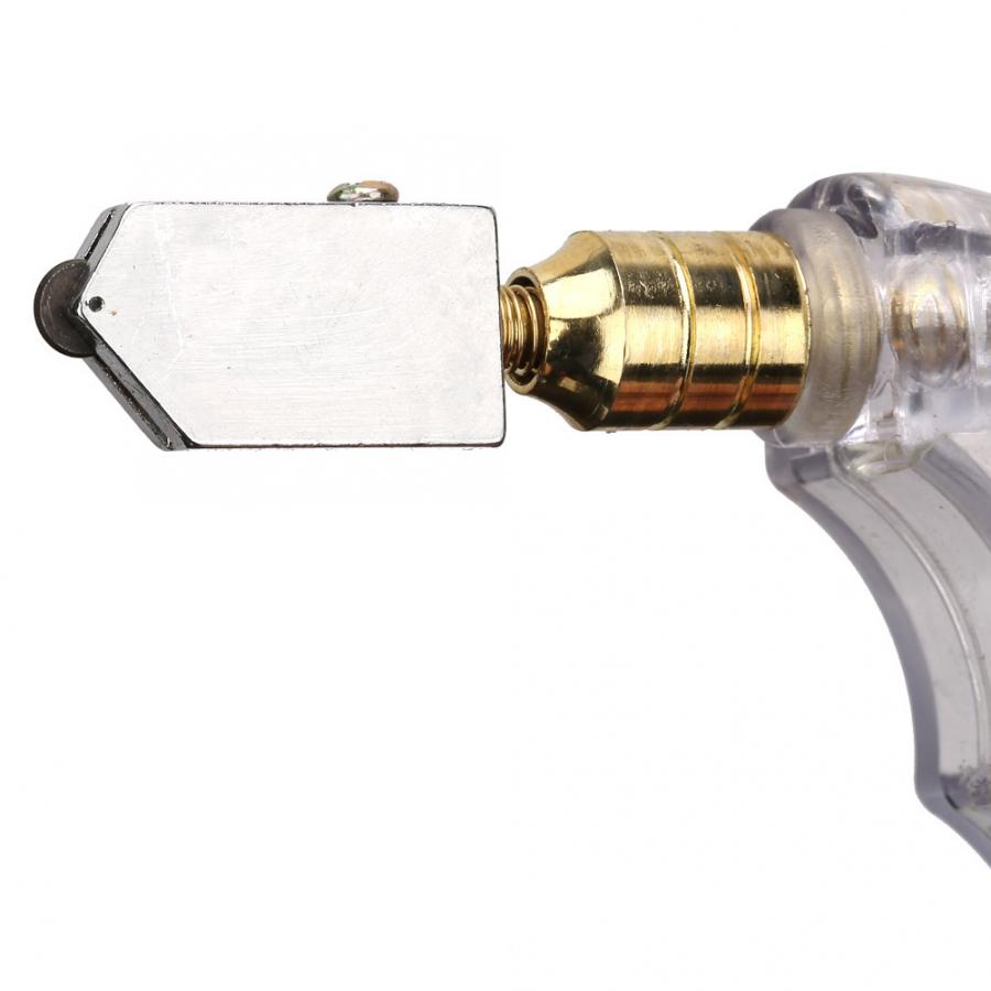Professionele Geolied Glassnijder Handheld Legering Grip Olietoevoer Glassnijder Set Voor Snijden Keramische Tegels Cutter
