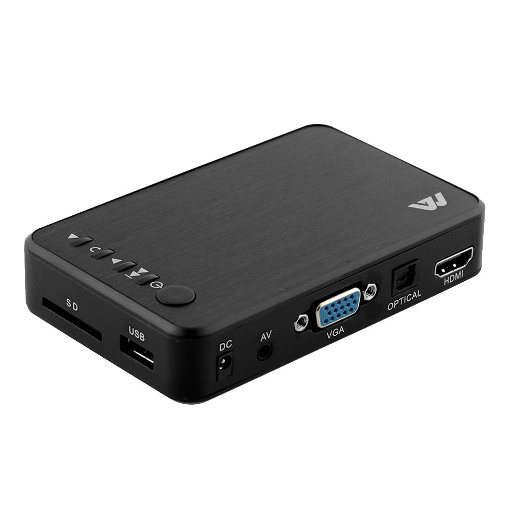 1080P Full HD HDMI Media Player AV VGA RMVB MKV SD USB JPEG