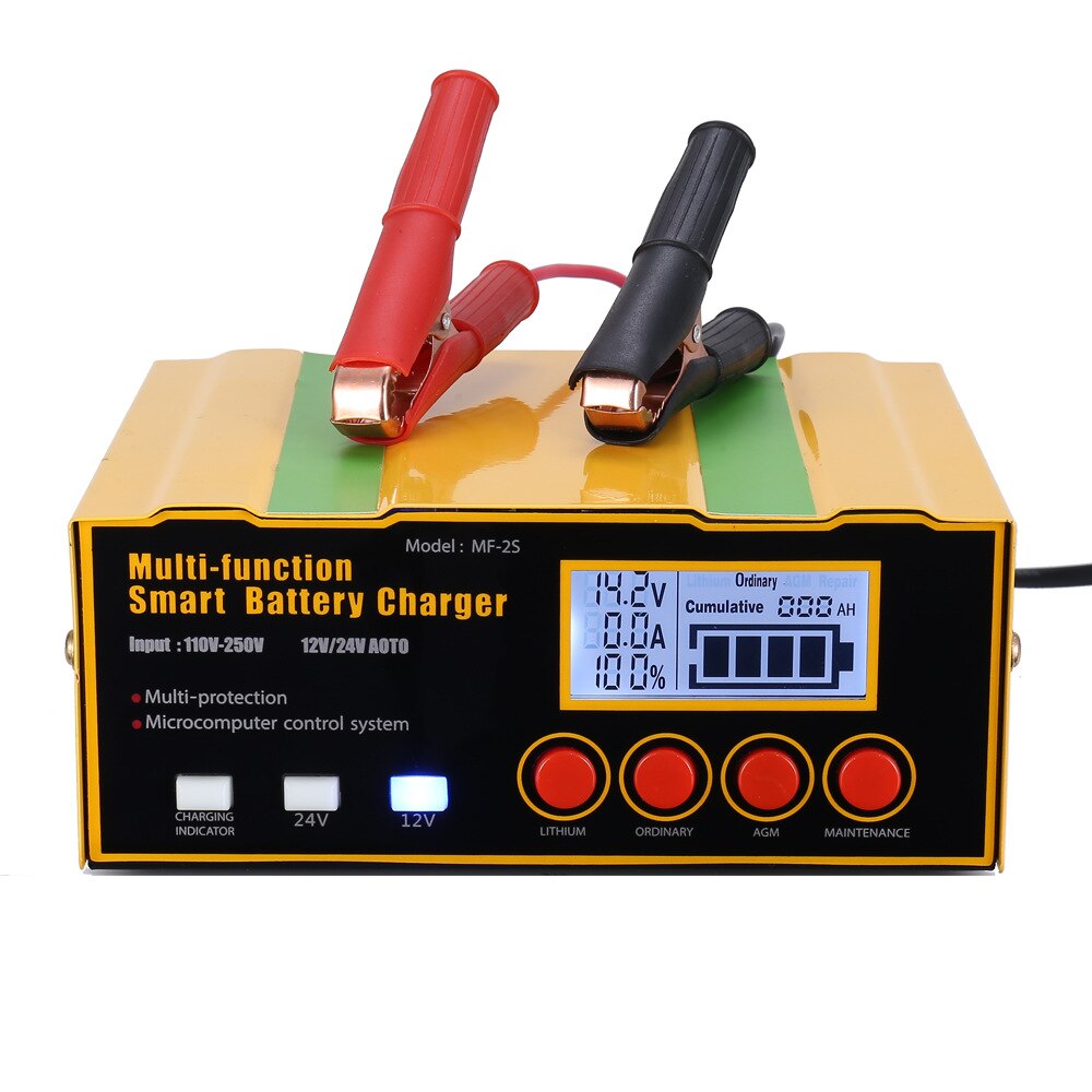 Automobile Battery Charger 12V 24V High Power Start Stop Battery Multi-function Automatic Intelligent Universal Type