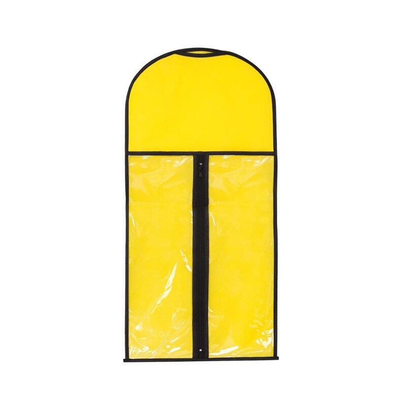 Sac de rangement de perruque Non tissé, housse anti-poussière avec cintre, sac de rangement de perruque Portable de meilleure pour queue de cheval/Clips d&#39;extensions de cheveux: 1 PCS Yellow