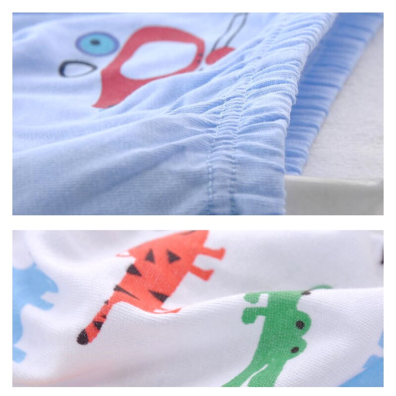 Calzoncillos bóxer de algodón 100% para niños, ropa interior de dibujos animados, 2 unids/lote