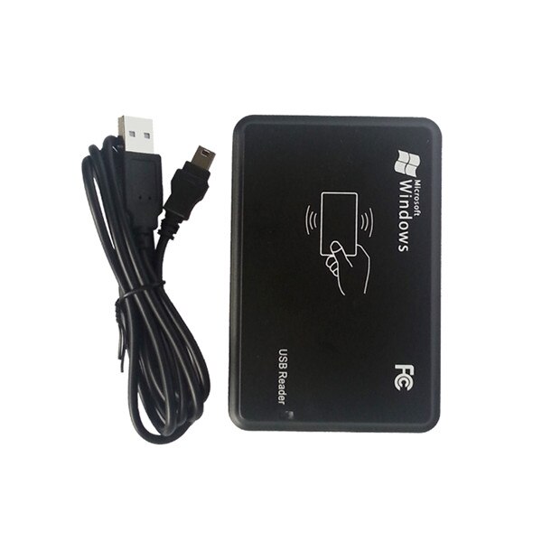 13.56Mhz Plug and play RFID IC Reader USB Proximity Sensor Smart Card Reader support window10 Decimal out