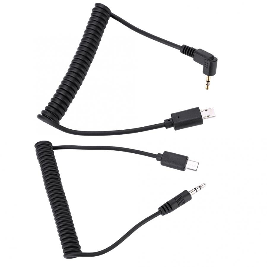 RM-VPR1 3.5mm/2.5mm S2 Shutter Release Cable for Sony A7III/A9/A99 II/A7 II/A6500 shutter Cable