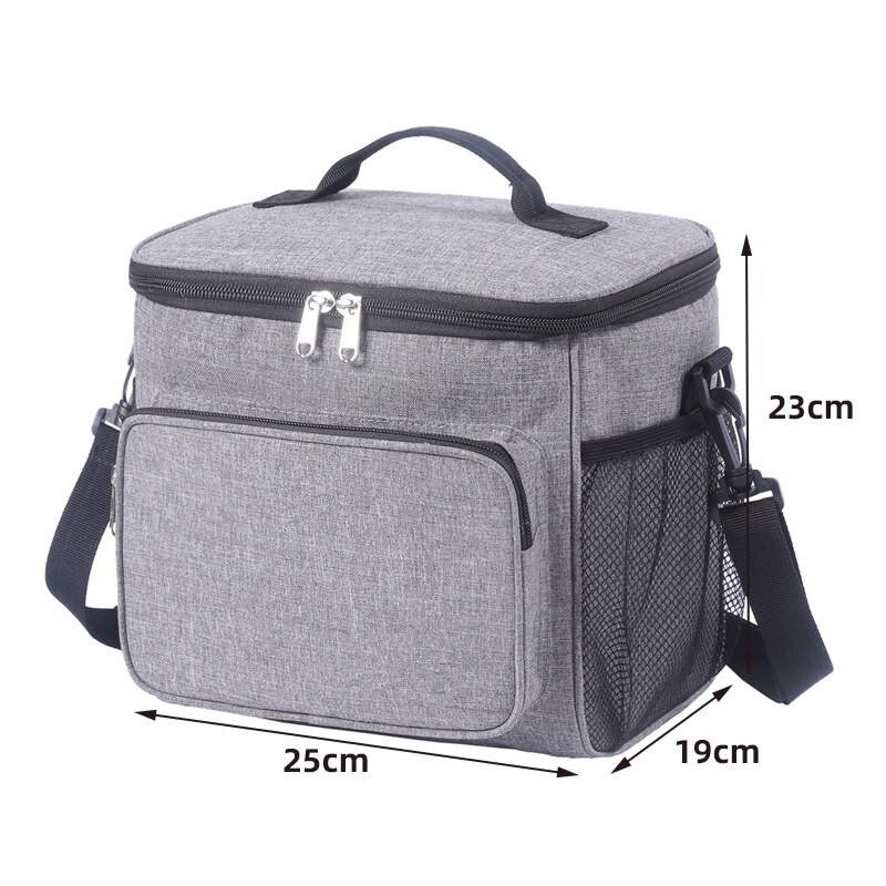 Portable Lunch Bag Women&#39;s Men&#39;s Thermal Cooler Rice Keep Fresh Pouch Picnic Food Heat for Work Nurse Kid School Bring Meal Pack: Style S