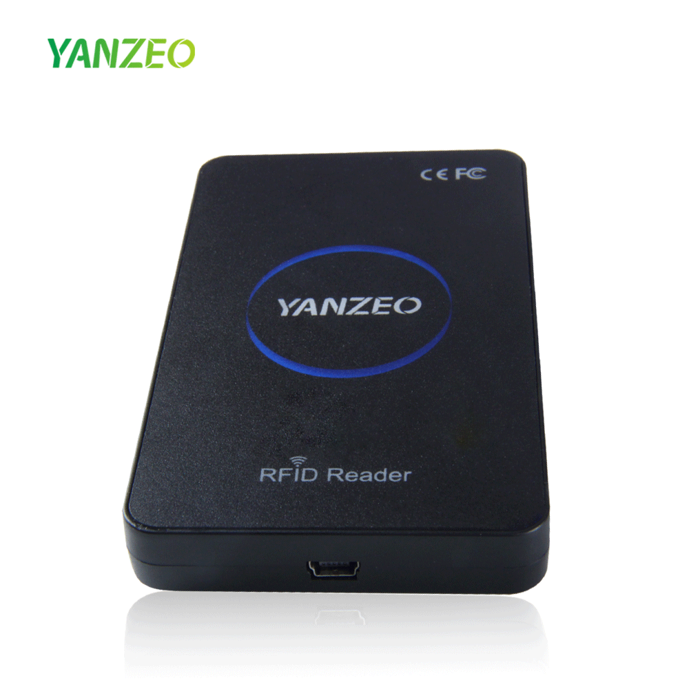 Yanzeo SR360 865Mhz ~ 915Mhz escritorio UHF RFID lector de tarjetas sistema de Control de acceso POS almacenamiento con salida de emulación de teclado