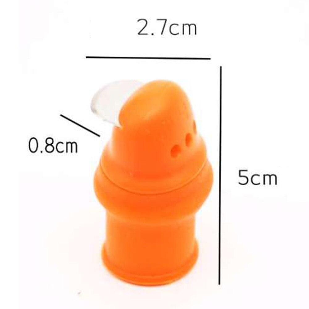 Multifunctionele Tuin Duim Vinger Mouw Mes Siliconen Oogsten Gereedschap Potplanten Trimmen Picking Zachte Vinger Mouw: C-2