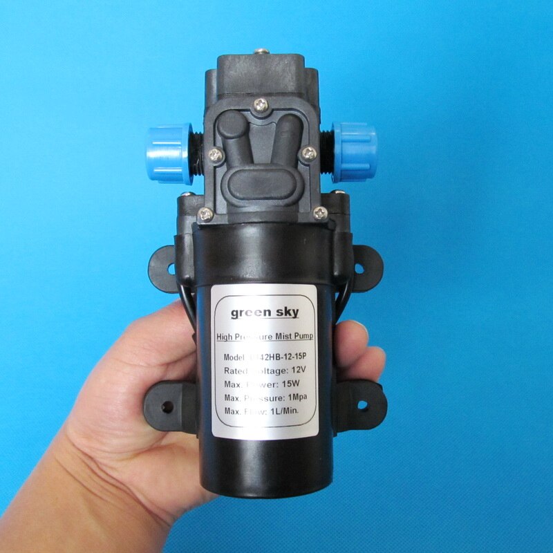 1L/min 12V DC 15W 1Mpa mist fog spray maker high pressure sprayer pump