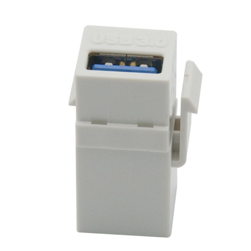 Cpdd 2 Stuks Usb 3.0 A Female Naar Een Vrouwelijke Extension Keystone Jack Coupler Connector Adapter Converter