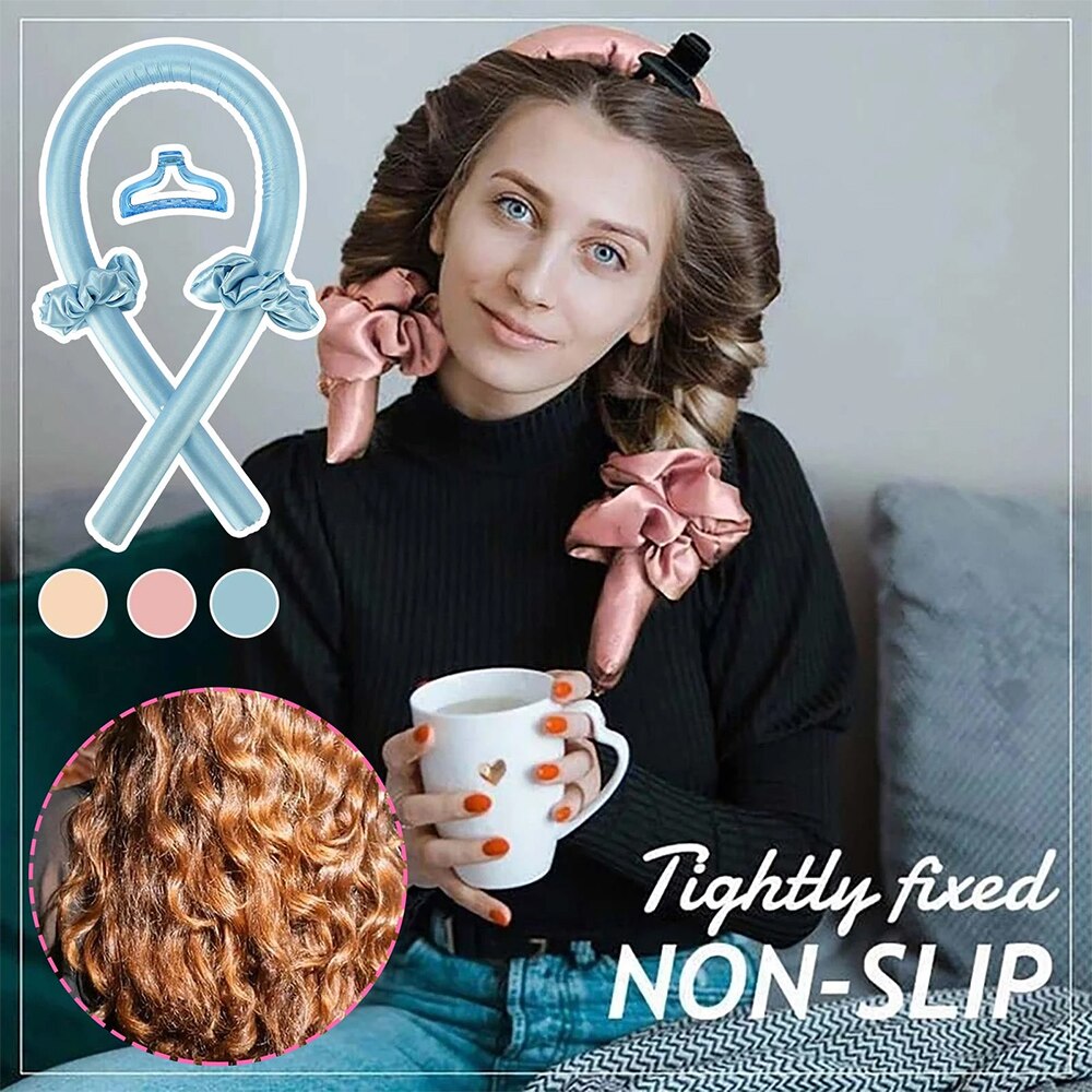 Heatless Haar Krullen Overnachting Diy Lui Zijde Curling Lint Hoofdband Heatless Haar Curling Lint Maken Haar Krullen