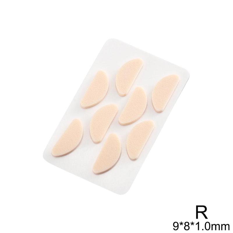 8Pc Bril Neus Stok Neus Pads Zelfklevende Lenzenvloeistof Eva Neus Pads Anti-Slip Glazen Geen Makeup Neus pads Brillen Nosepads