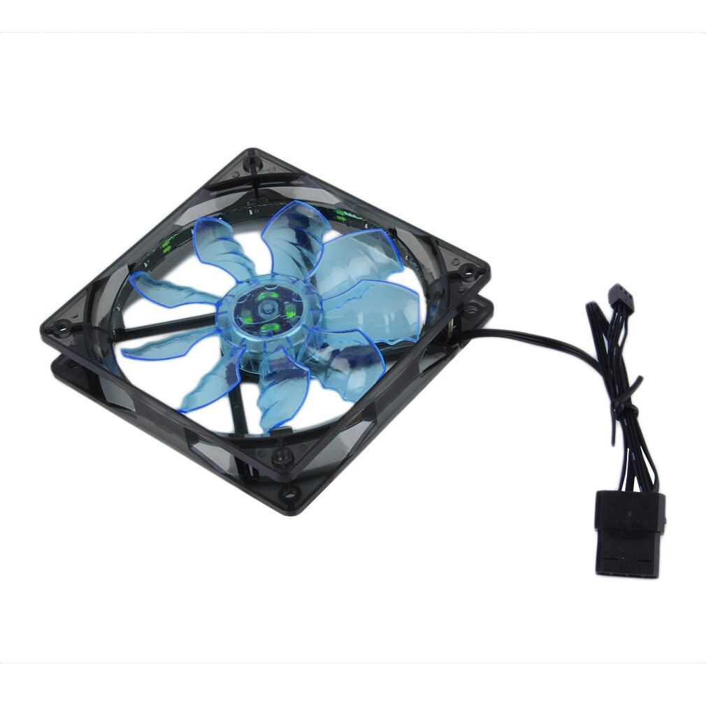 Blue Or Green Efficient Heat Dissipation Low noise Cool & Quiet 15 Blue/Green LED Desktop PC Computer Case Cooling Fan