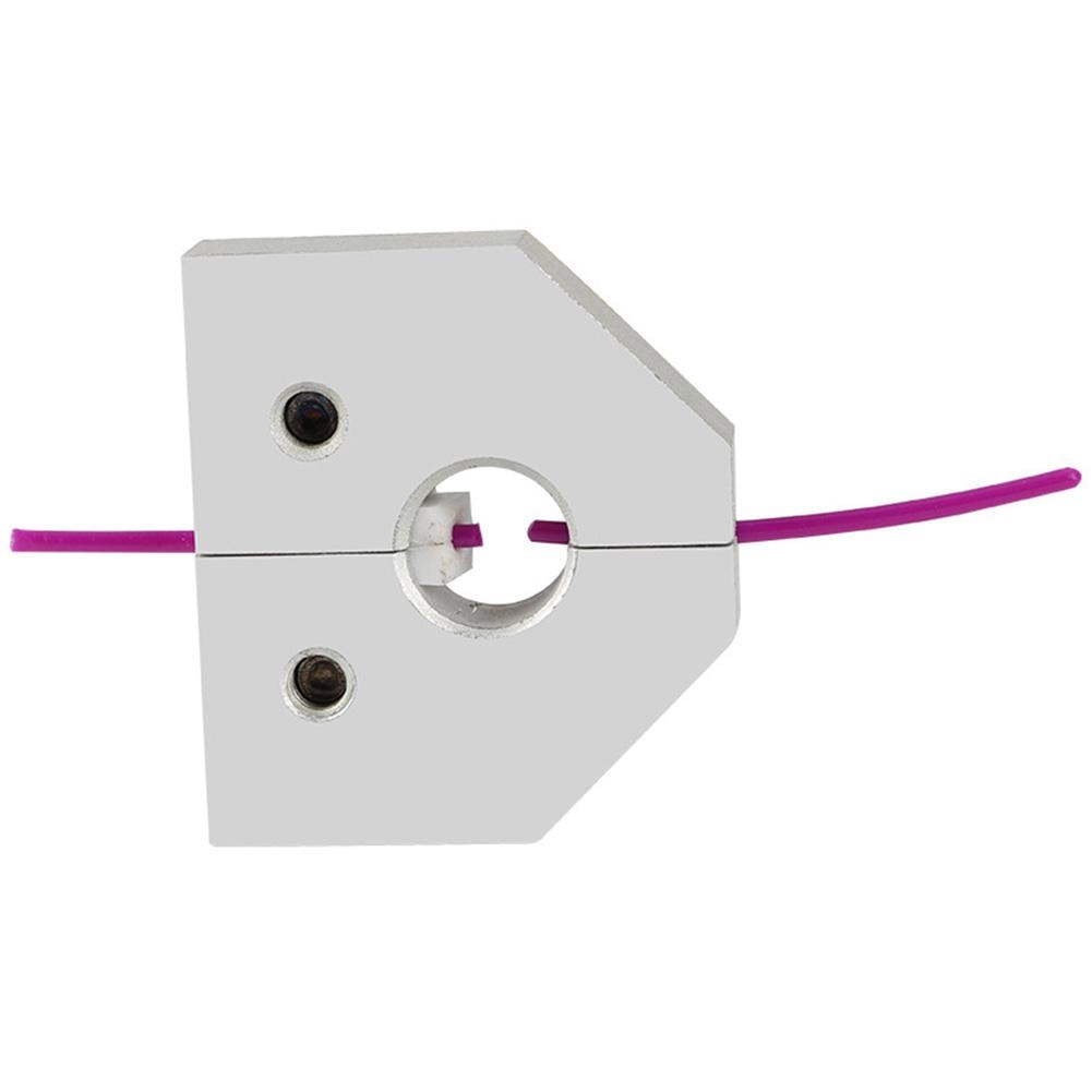 Connecteur de Filament de Machine de soudure d'imprimante du trèfle d'abeille 3D Compatible avec le connecteur en aluminium d'abs PLA PETG pour des consommables r57