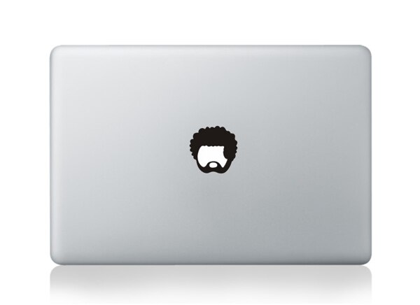 Härlig pvc dekal laptop klistermärke för macbook air pro retina 11 12 13 15 svart partiell hud klistermärke för mac book air 13 capa para: Mb svart-logotyp  (4)