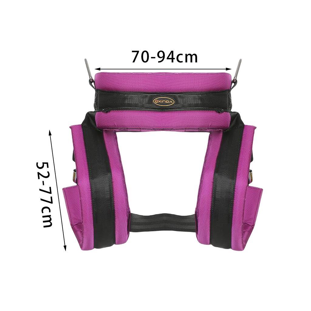 Outdoor Children’s Trampoline Special Safety Belt Trampoline Safety Pocket Safety Belt Square Play Protective Accessories: Yellow
