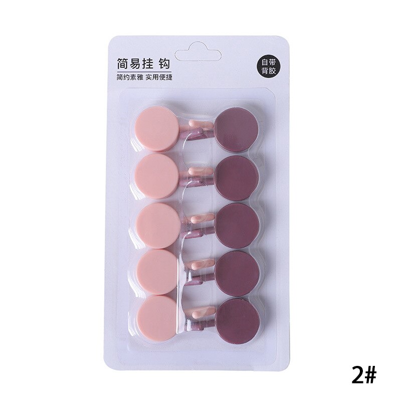 10 kpl vapaasti lävistettävä ovi ilman jälkinaulaa pieni koukku vaatekoukku seinäkoukku seinäkoukut koristeellinen avaimenperä seinälle: B