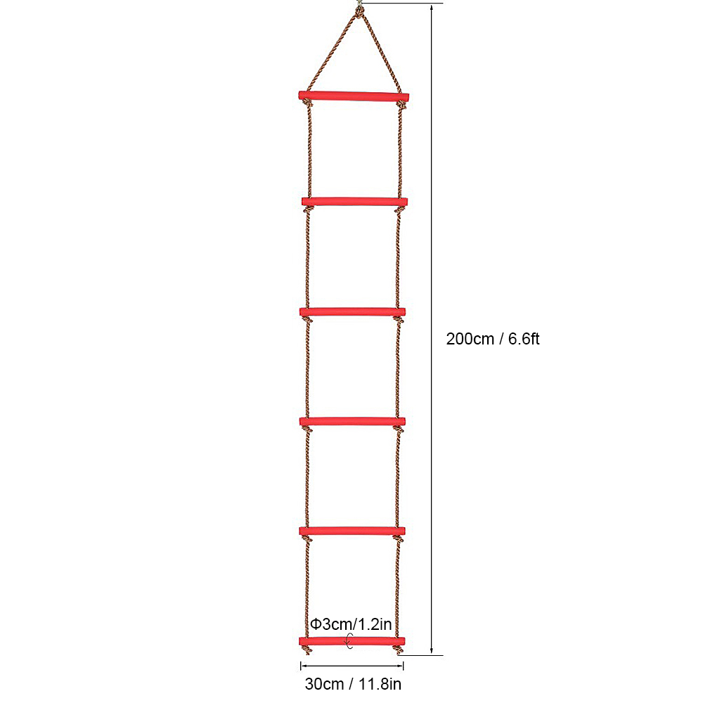 interno all'aperto corda arrampicata scala per bambini sfondo terreno di gioco corda scala