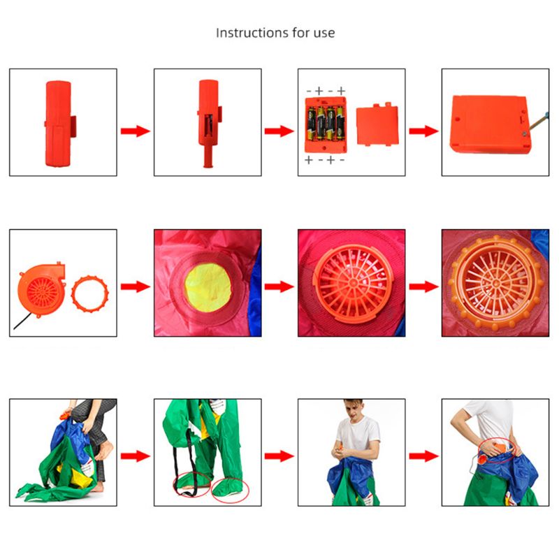 Kameel Opblaasbare Suits Prestaties Kostuum Blow Up Outfit Volwassen Partij Kleding Water-Proof Doek Voor Sumo Kostuum