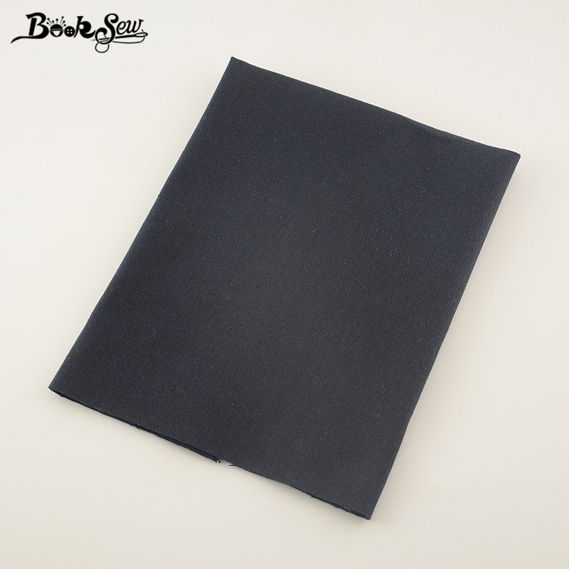 Booksew Textile Cotton Linen Fabric Dark Blue Color Sewing Material For Tablecloth Bag Curtain Cushion Pillow Zakka Tissu CM