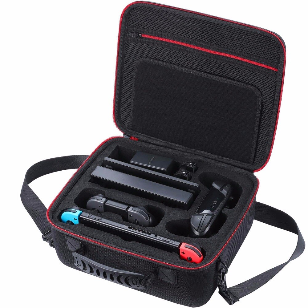 Etui voor Nintendo Switch/Switch OLED Accessoires, Deluxe Hard Draagtas