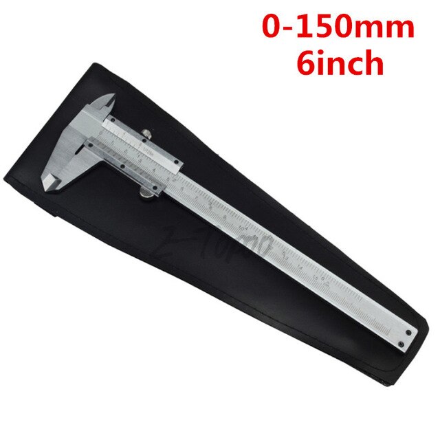 0-70mm Mini Vernier Caliper Stainless Hardened Metric Machinist 70mm 100mm 150mm slide caliper thickness Measurement Tools: 150mm