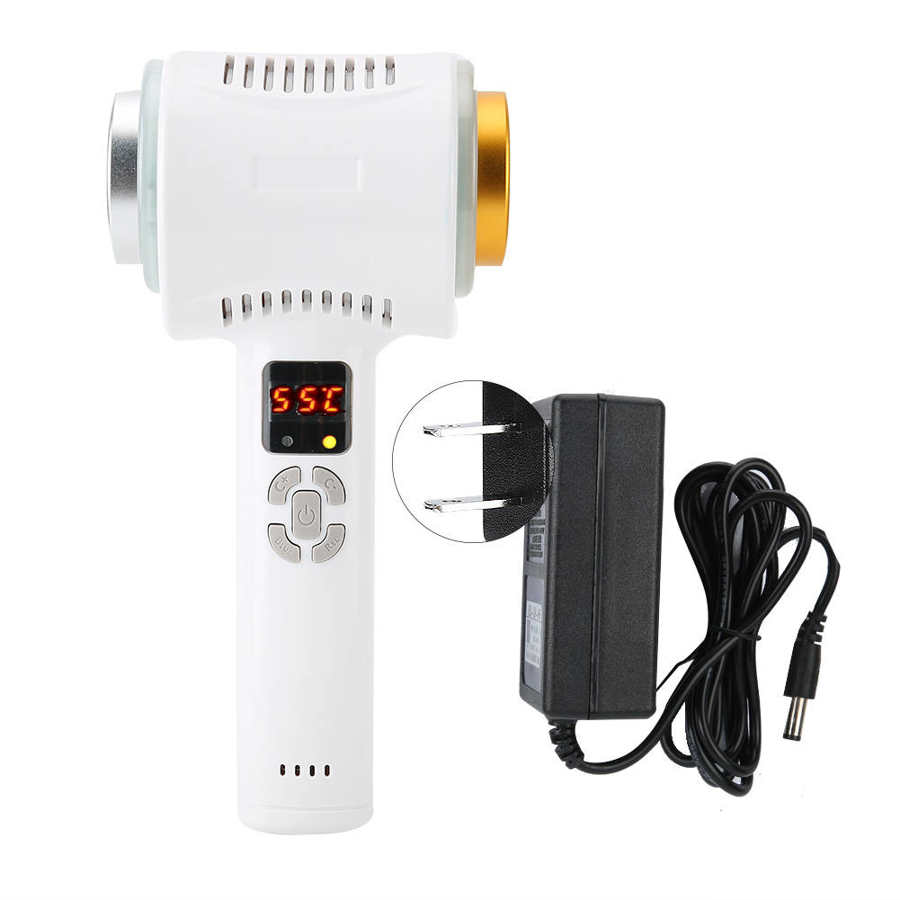 110-240V Beauty Massage Cold Compress Anti-Wrinkle Hammer Color Light Skin Rejuvenation Machine: US Plug