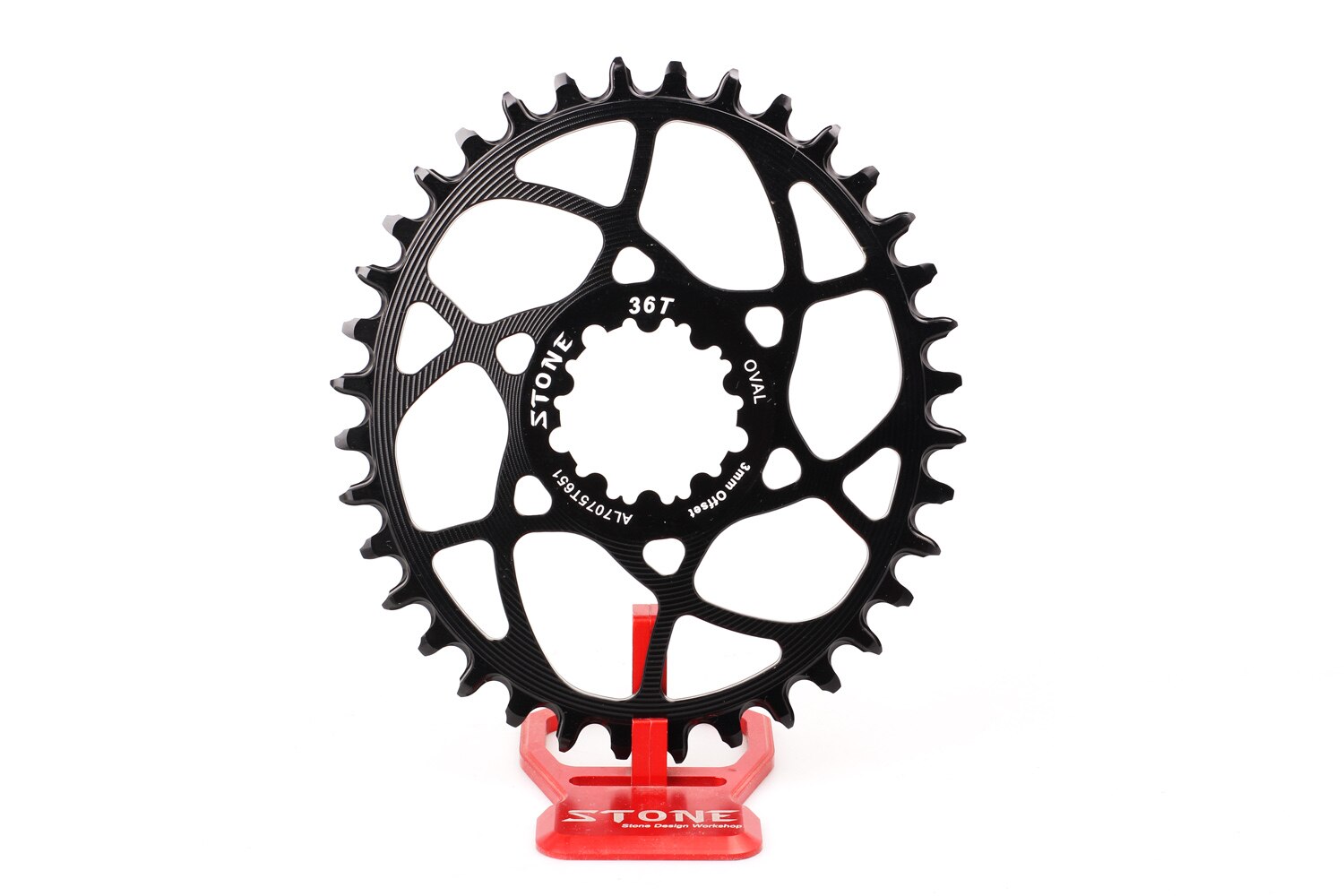 3mm Offset Oval Chainwheel 28T to 30T for Sram DUB Boost 148 GXP Crank Eagle XX1 X01 chain ring plato ovalado: Oval 36T black